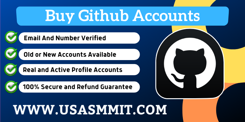 Buy GitHub Accounts - USASMMIT